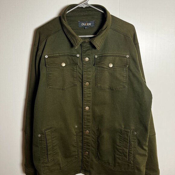 Duer Dark Green Jacket - Picture 1 of 6